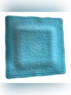 Kim Seybert Turquoise Melamine Plates Set of 4